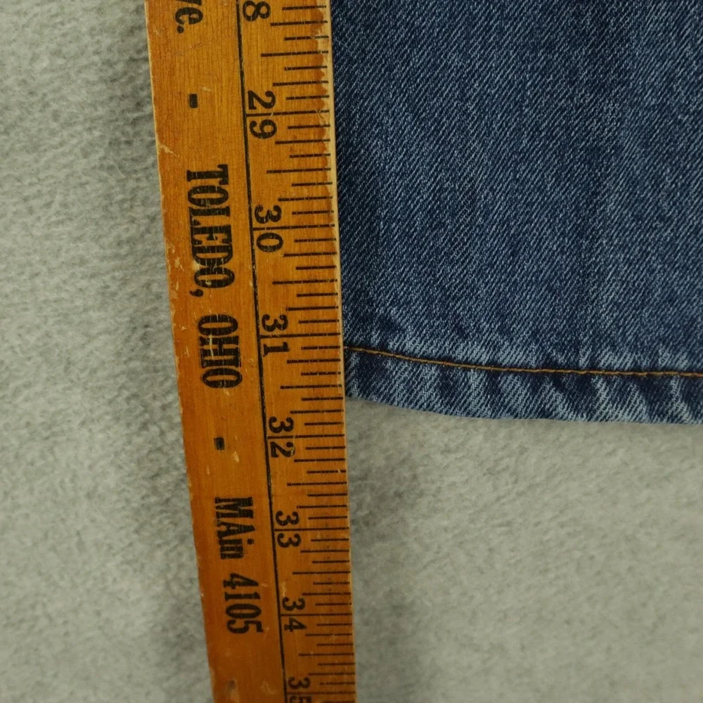 Levi's‎ 505 Jeans Mens 38x32 Regular Fit 5-Pocket Cotton Denim Blue